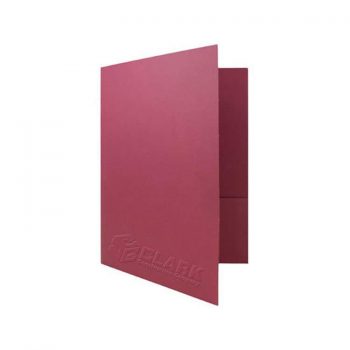 9-7/8 x 12 Embossed Expandable Folders - Two Pockets