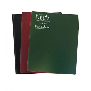 Confidential Plastic Professional Presentation Folders - HIPAA Compliant