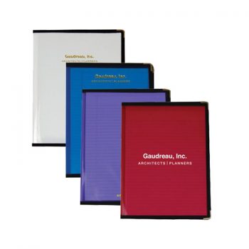 Plastic Portfolios, 9-1/4"W x 12-1/8"