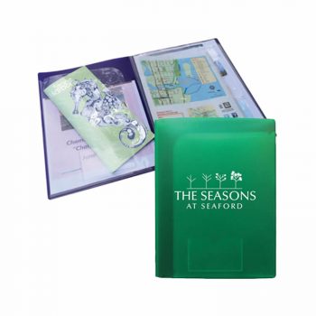 Six Pocket Plastic Presentation Folders